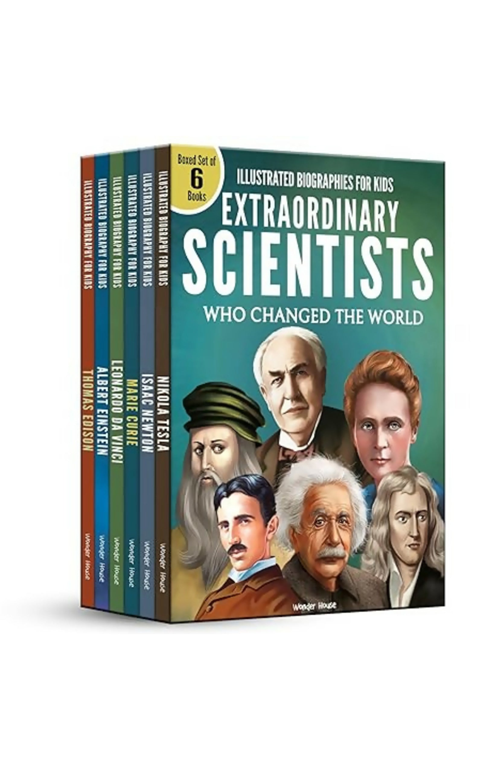 Extraordinary Scientists Who Changed the World: Illustrated Biography Set for Children