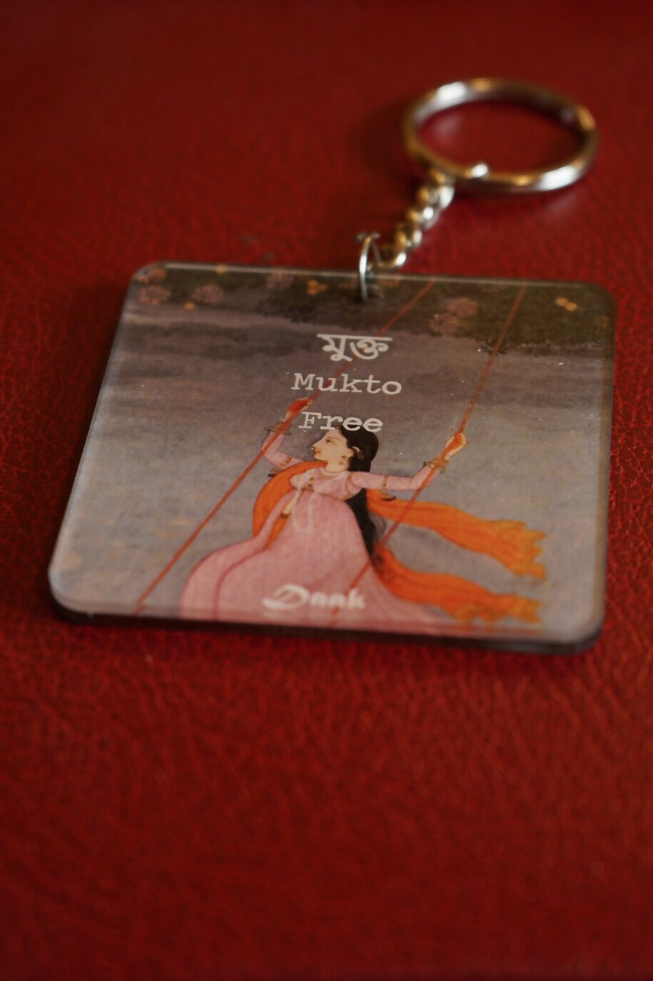 Mukto (Free) -Daak Keychain