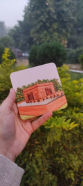 The Delhi Monuments - Daak Coaster set of 4