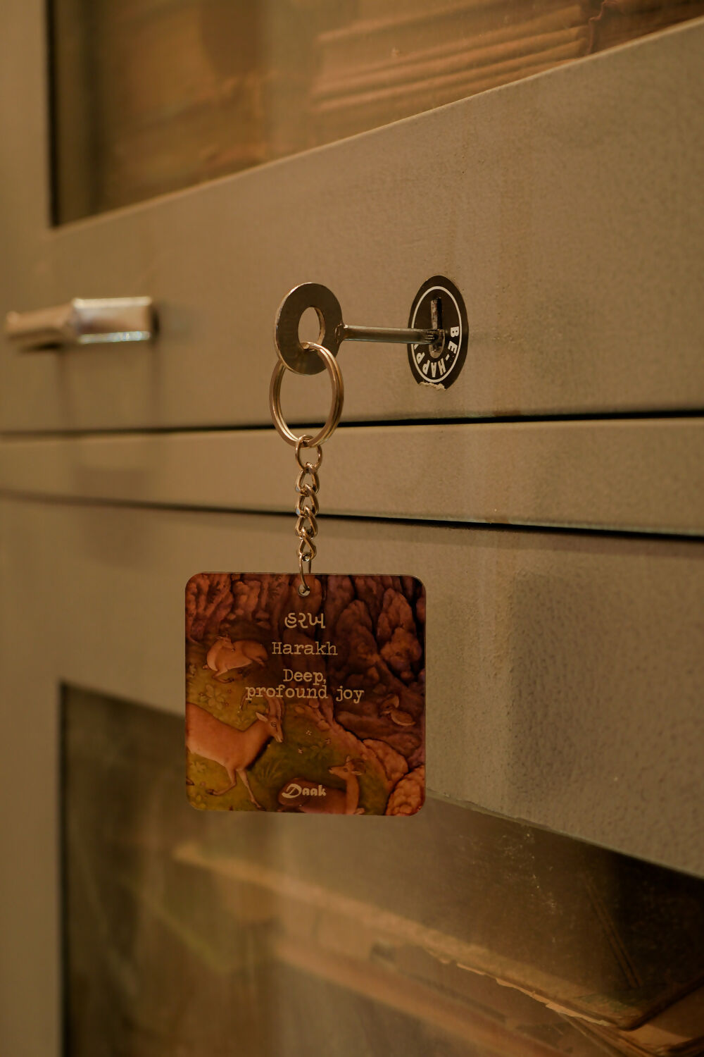 Harakh (Deep, Profound Joy)-Daak Keychain