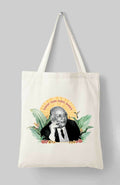 Faiz Ahmad Faiz Shayar Portrait-Cotton Tote Bag