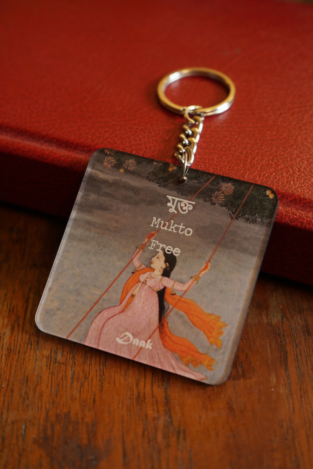 Mukto (Free) -Daak Keychain