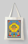 Bring Your Own Bahar Cotton Tote Bag – Urdu Truck Art Shayari