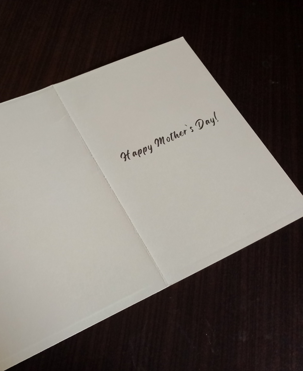 For the Mum Who Likes to Over Feed You - Greeting card