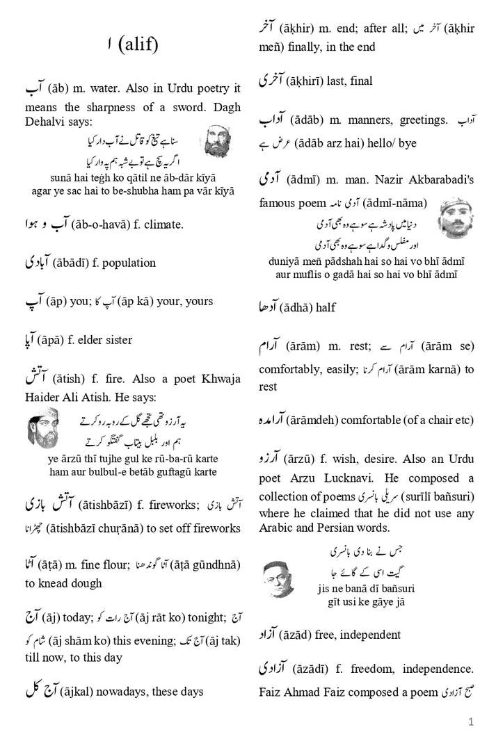 Urdu Vocabulary Learning Set