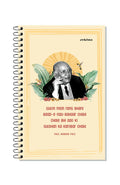 Faiz Ahmad Faiz Shayar Portrait- Spiral Notepad