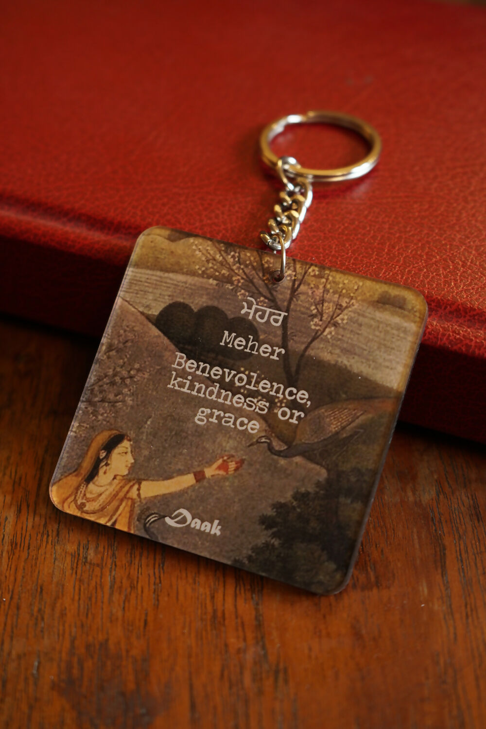 Meher (Kindness or Compassion)-Daak Keychain