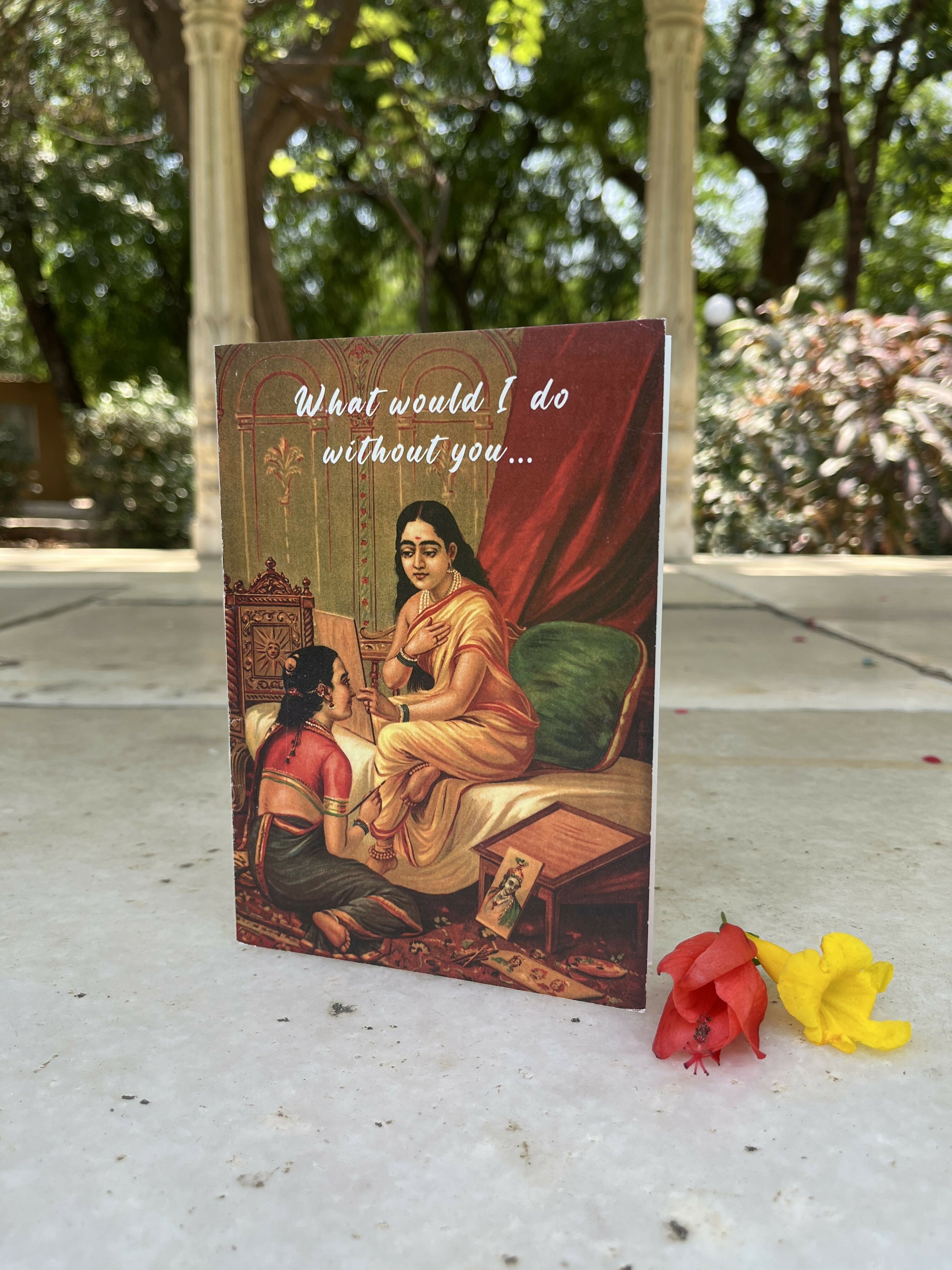 Thank You for Being There! - Greeting card