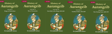 History of Aurangzib Volume 5 Vols. Set