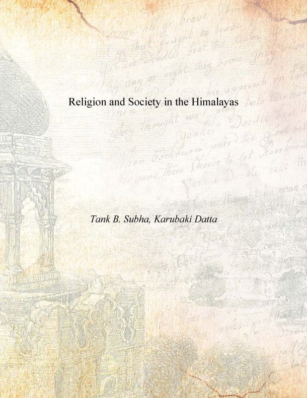Religion and Society in the Himalayas [Hardcover]