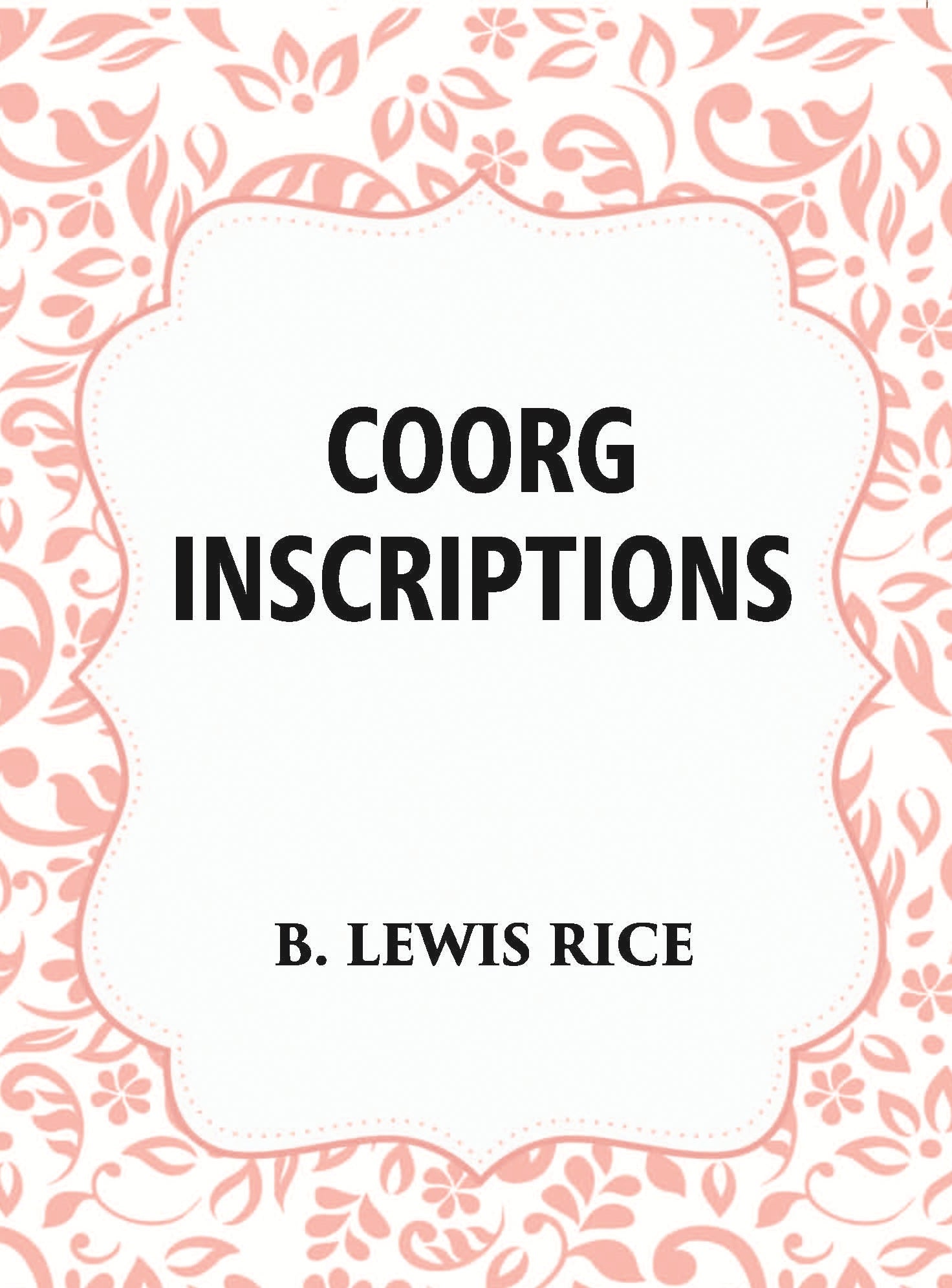 Coorg Inscriptions