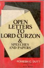 Open Letters to Lord Curzon Speeches and Papers [Hardcover]
