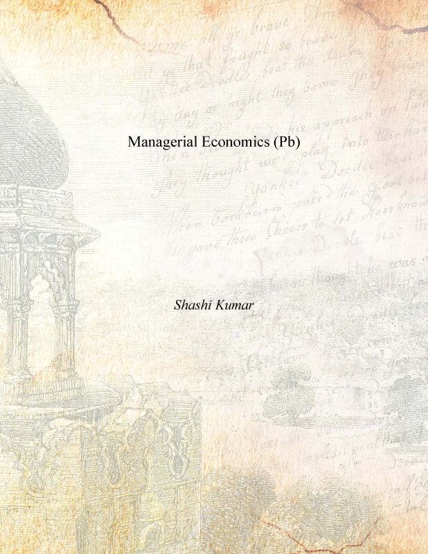 Managerial Economics (Pb)