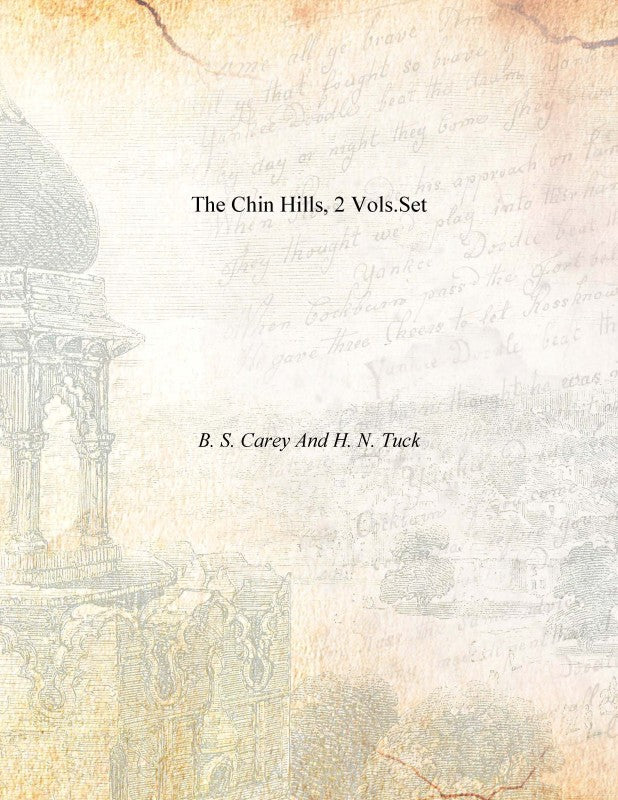 The Chin Hills Volume 2 Vols. Set [Hardcover]