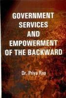 Government Services and Empowerment of the Backward [Hardcover]