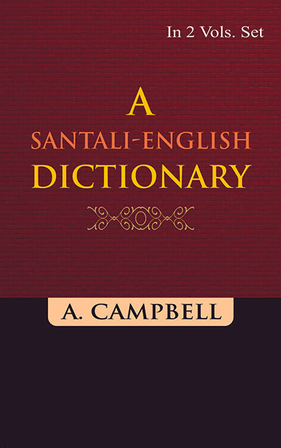 A Santali-English Dictionary Volume 2 Vols. Set [Hardcover]