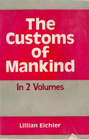 The Customs of Mankind Volume 2 Vols. Set [Hardcover]