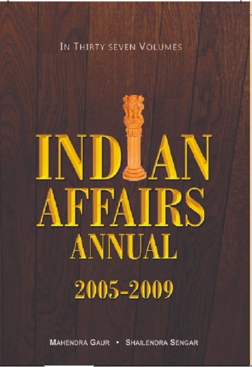 Indian Affairs Annual 2008 Volume 9 Vols. Set [Hardcover]