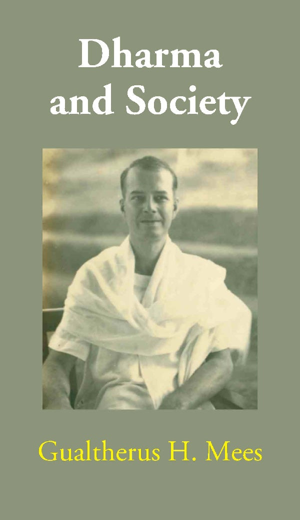 Dharma and Society [Hardcover]