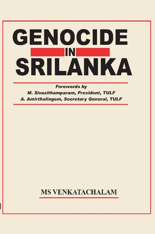 Genocide in Sri Lanka [Hardcover]