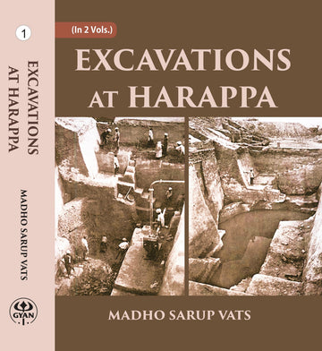 EXCAVATIONS AT HARAPPA Volume 1st