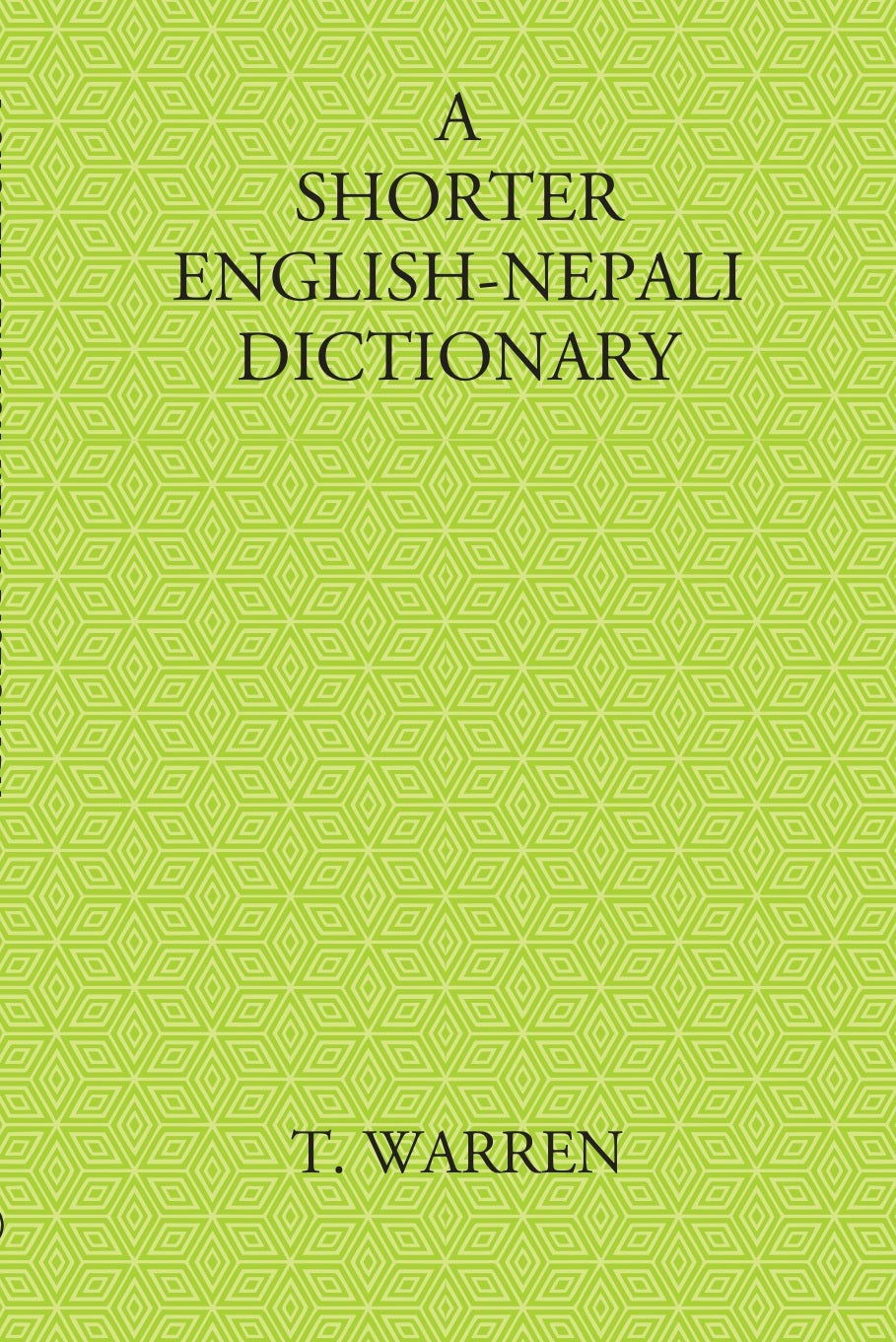 A Shorter English-Nepali Dictionary