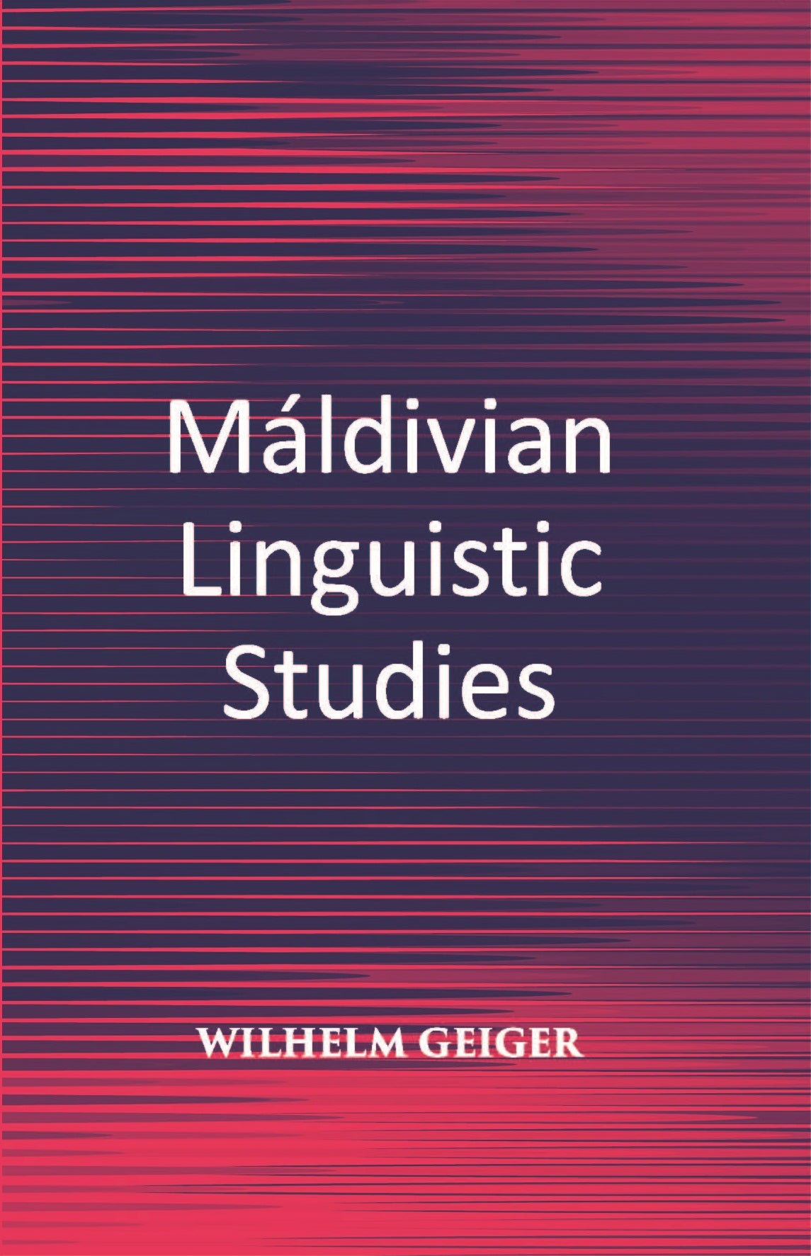 Maldivian Linguistic Studies