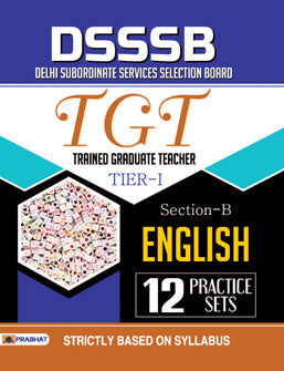 DSSSB Tier 1 (Section B) 12 PRACTICE SETS ENGLISH - TGT