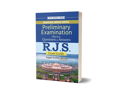 RJS Preliminary Examination Objectives Questions and Answers (Exam Guide) &#8211; CIVIL JUDGE CADRE