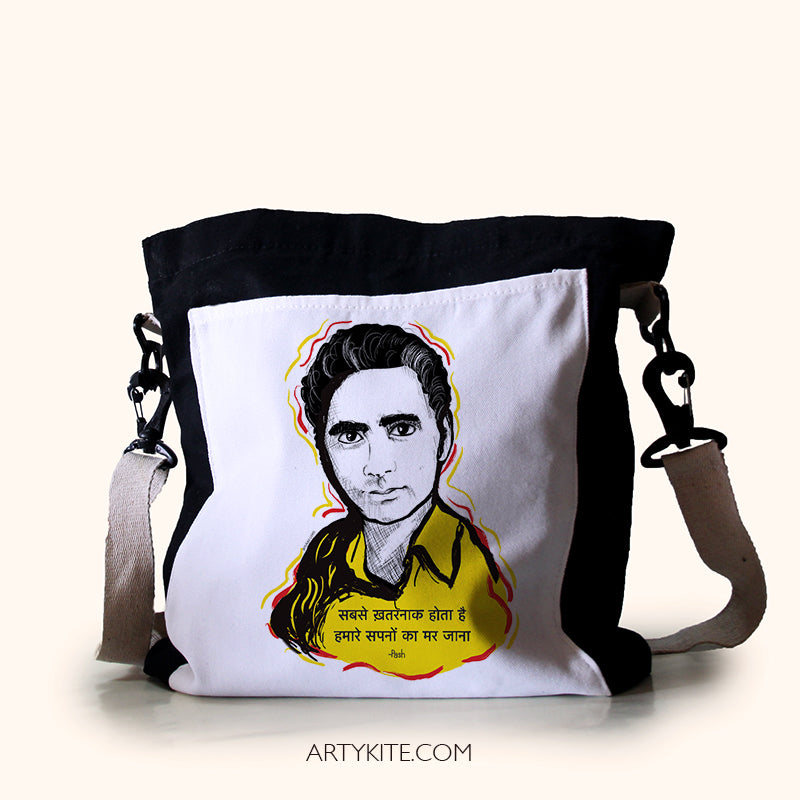 Books etc Canvas Rumi Tote Bag (Green) Book Online available at