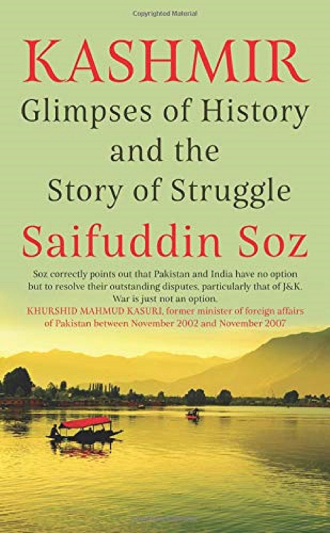 KASHMIR GLIMPSES OF HISTORY AND THE STORY OF STRUGGLE