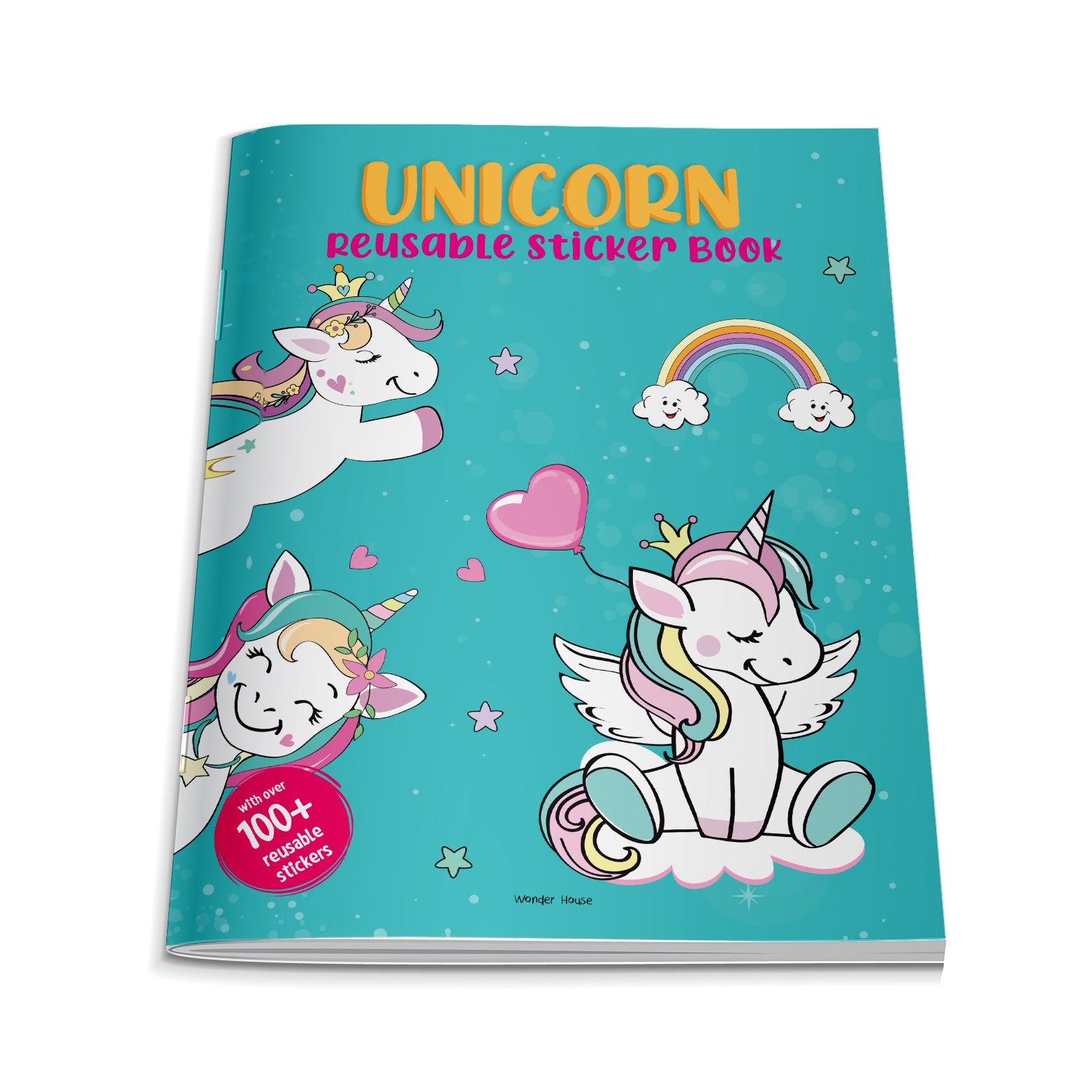 Unicorn Reusable Sticker BookFor Children