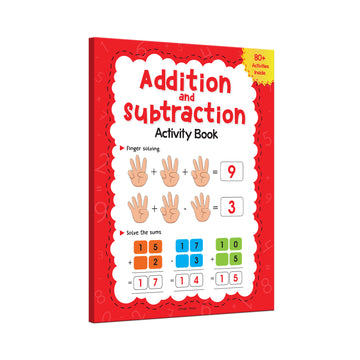 Addition and Subtraction Activity Book For Children - 80+ Activities Inside