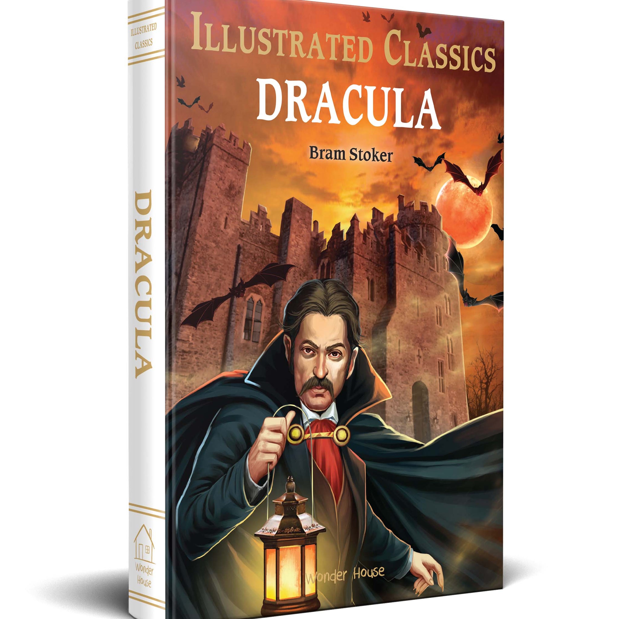 Dracula : llustrated Abridged Children Classic English Novel with Review Questions (Hardback)