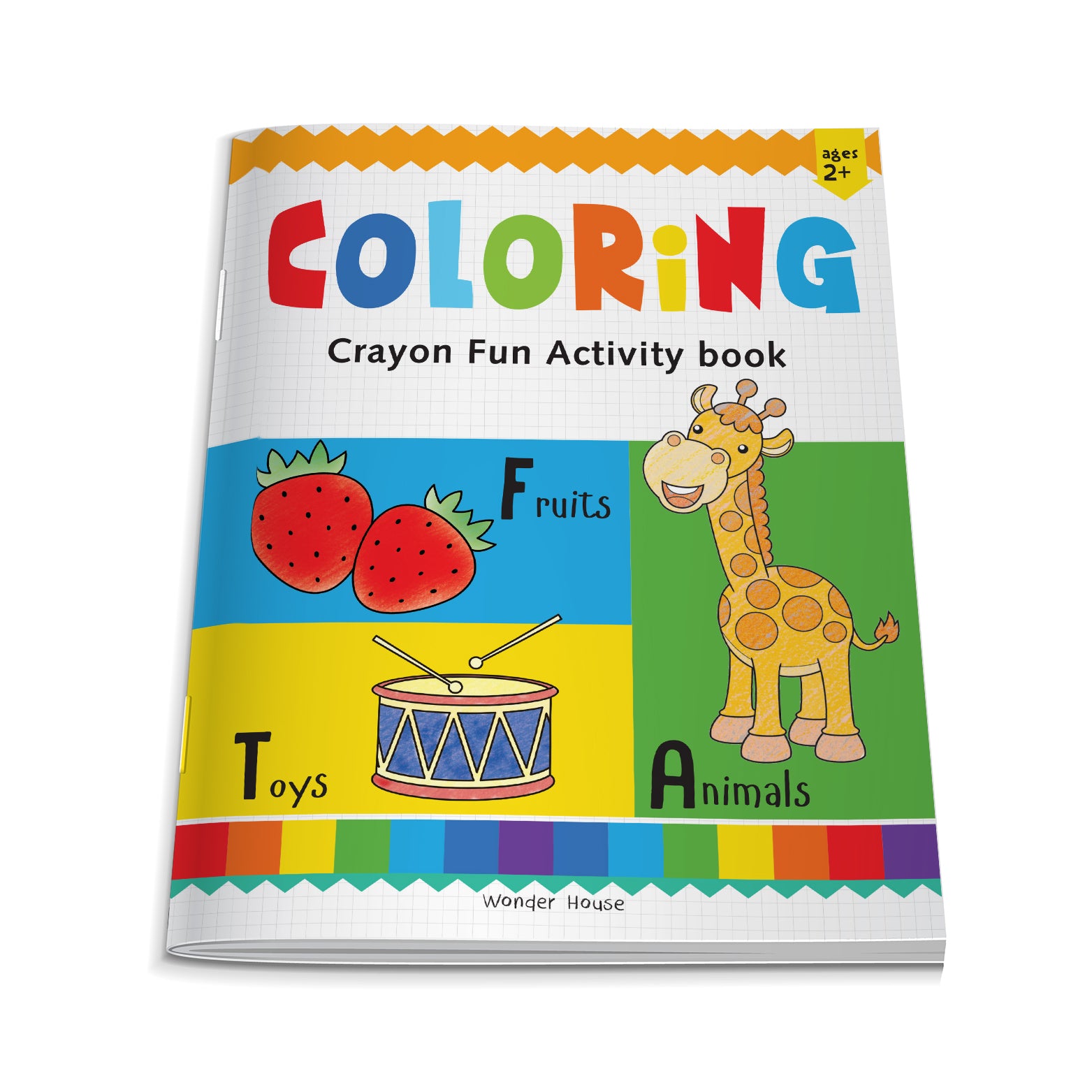 Preschool Activity Book: Coloring - Crayon Fun Activity Book For Kids