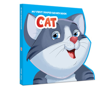 My First Shaped Board Book: Illustrated Cat - Animal Picture Book for Kids Age 2+ Board book