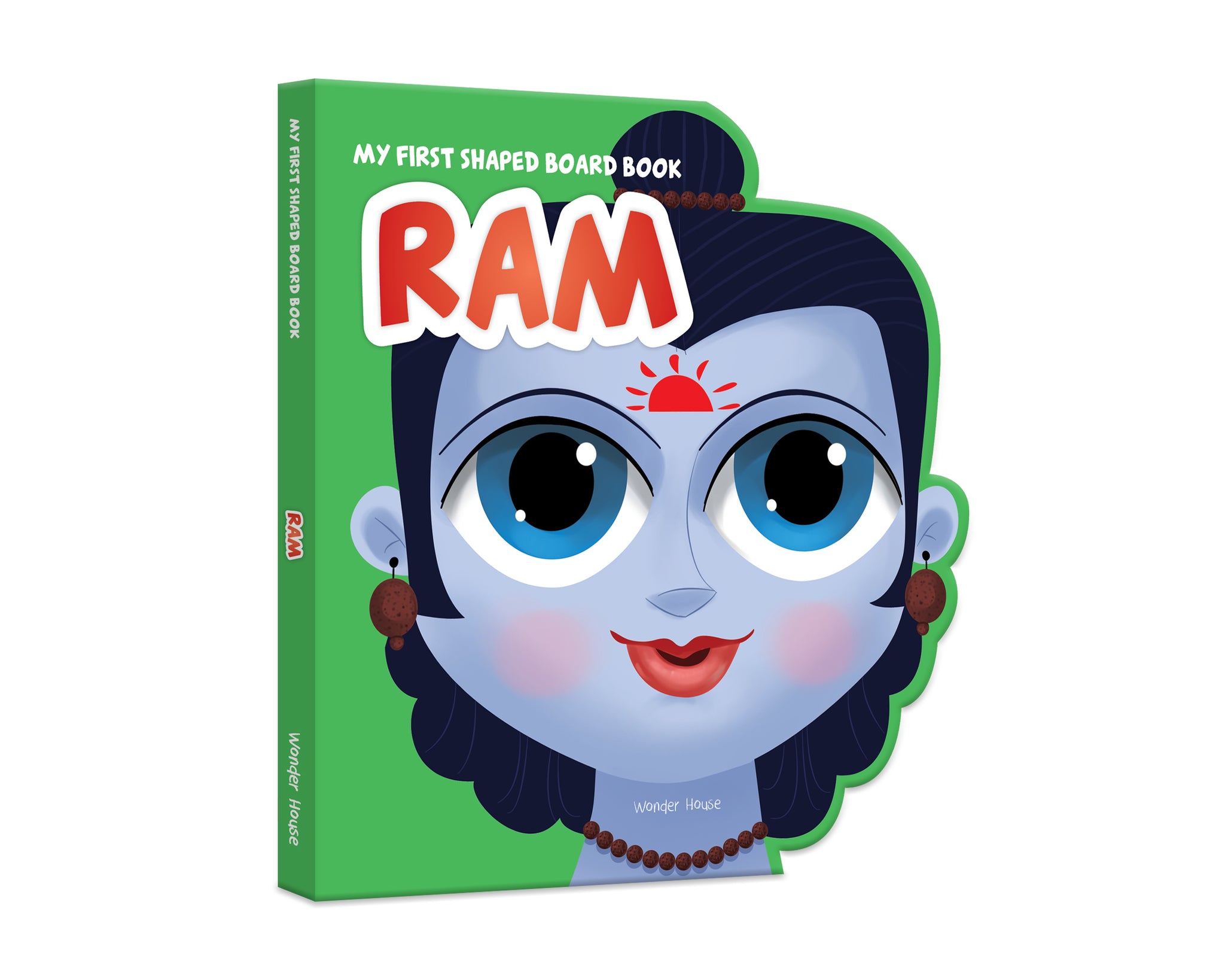 My First Shaped Board Book: Illustrated Ram Hindu Mythology Book for Kids Age 2+ (Indian Gods and Goddesses)