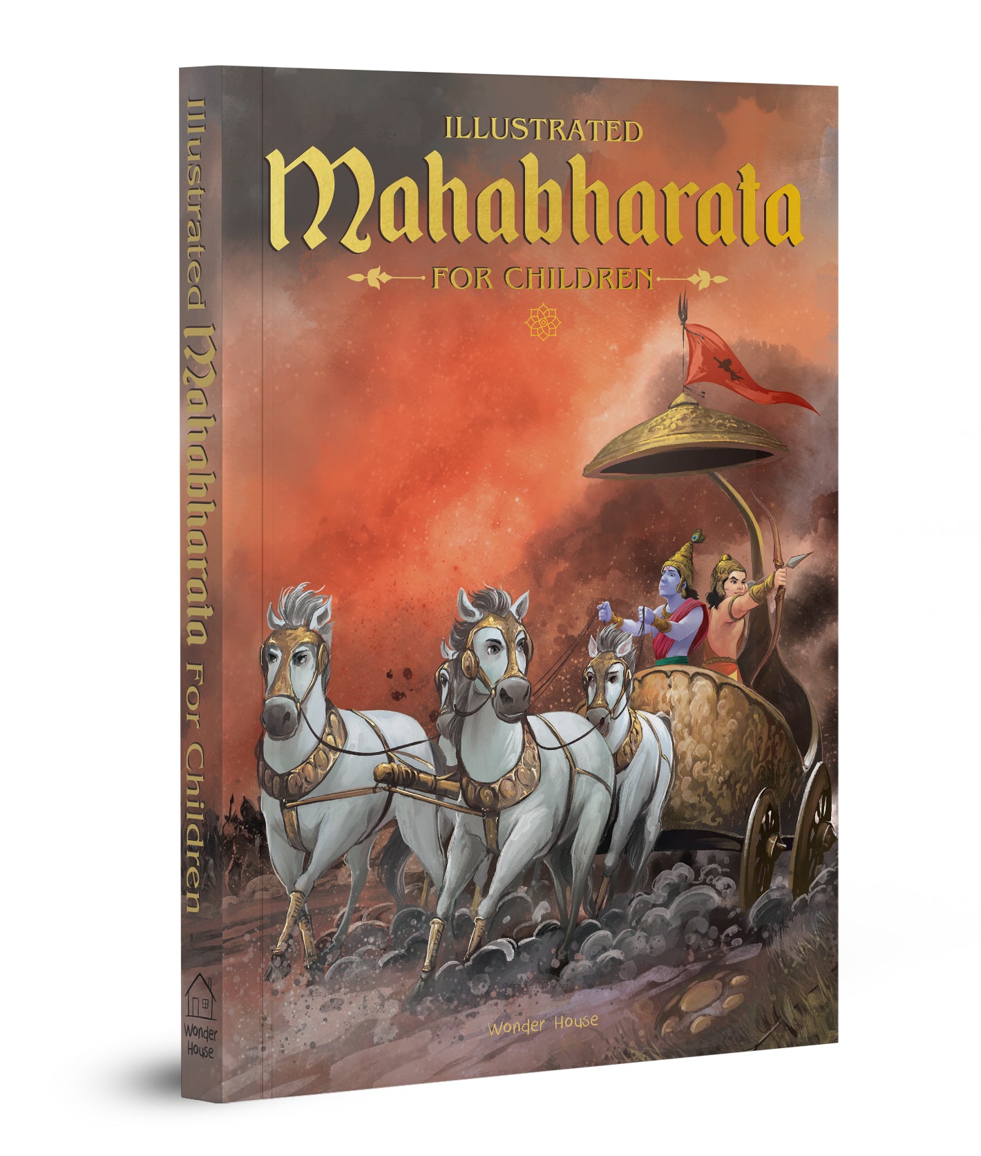 Mahabharata - Illustrated Book For Children (Paperback Edition)
