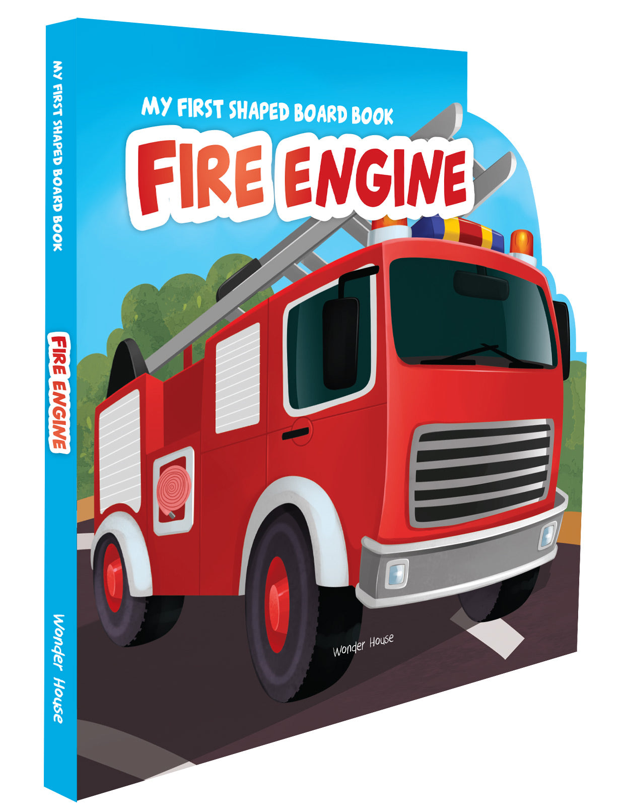My First Shaped Board Books For Children: Transport - Fire Engine