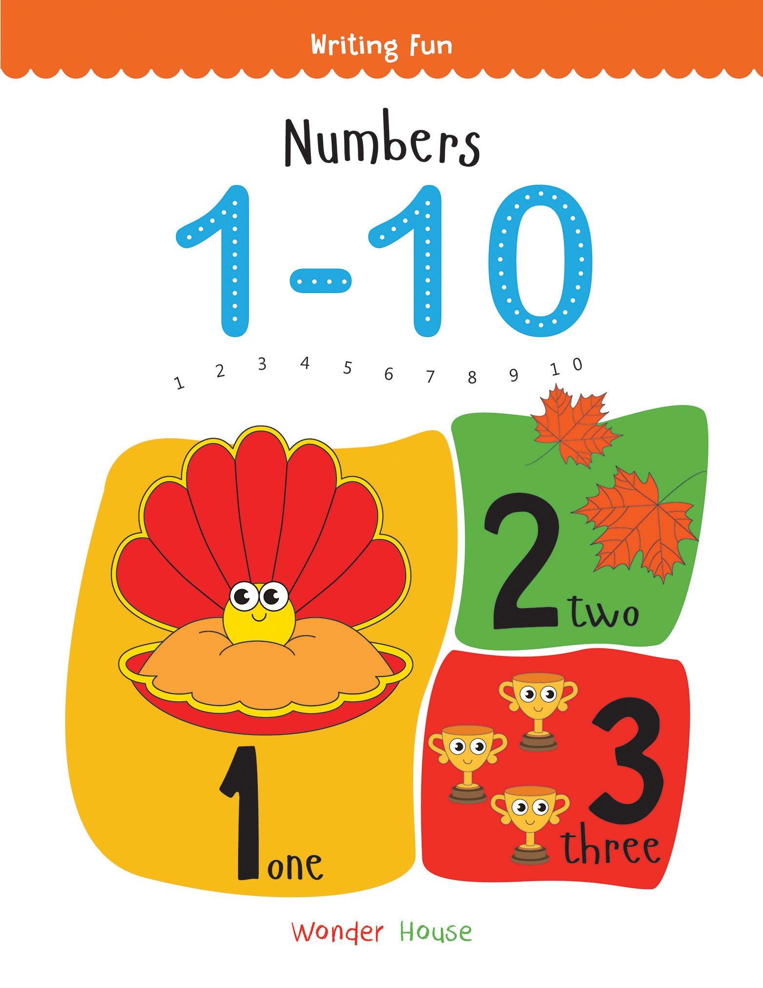Numbers 1 - 10: Write and practice Numbers 1 to 10
