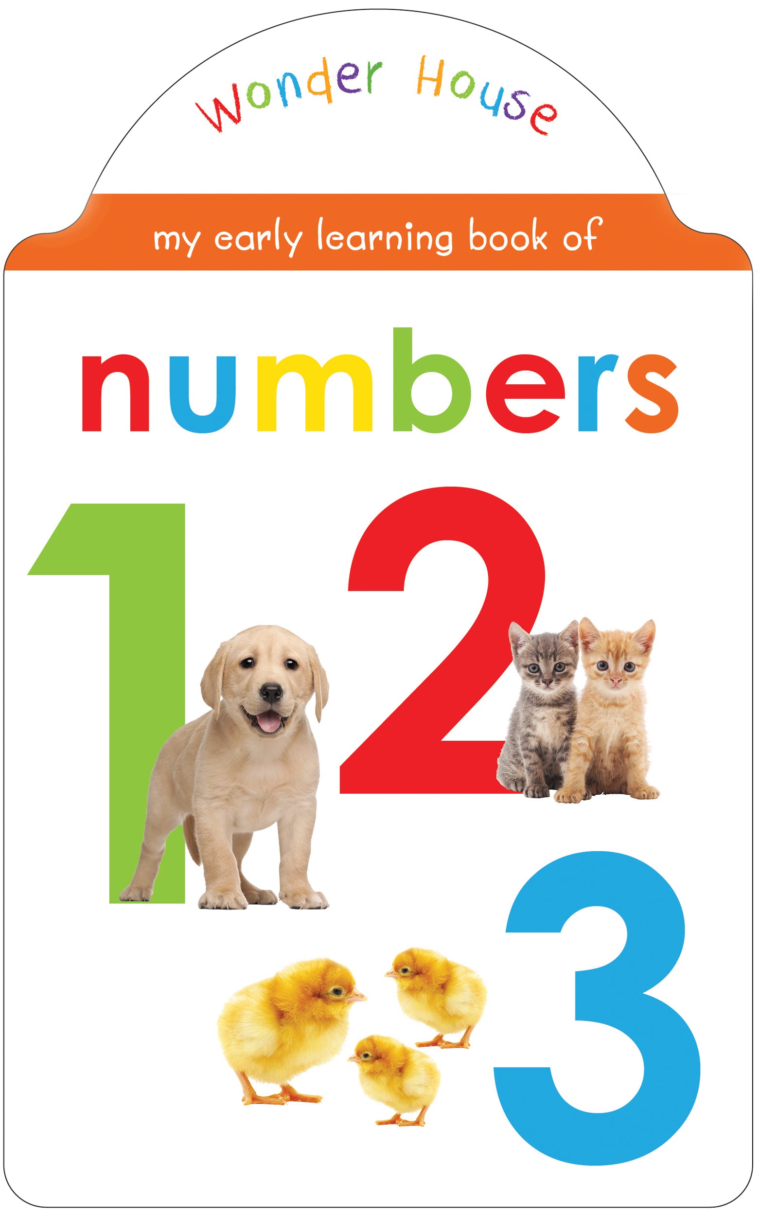 My Early Learning Book of Numbers 123: Attractive Shape Board Books For Kids