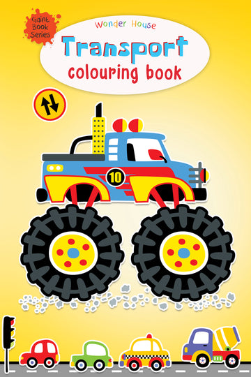 Transport Colouring Book (Giant Book Series): Jumbo Sized Colouring Books