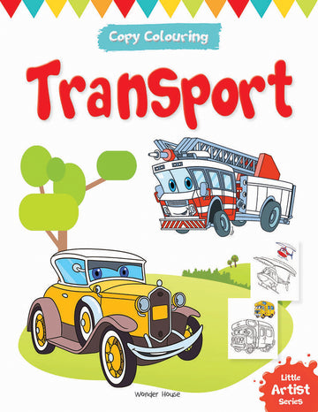 Little Artist Series Transport: Copy Colour Books