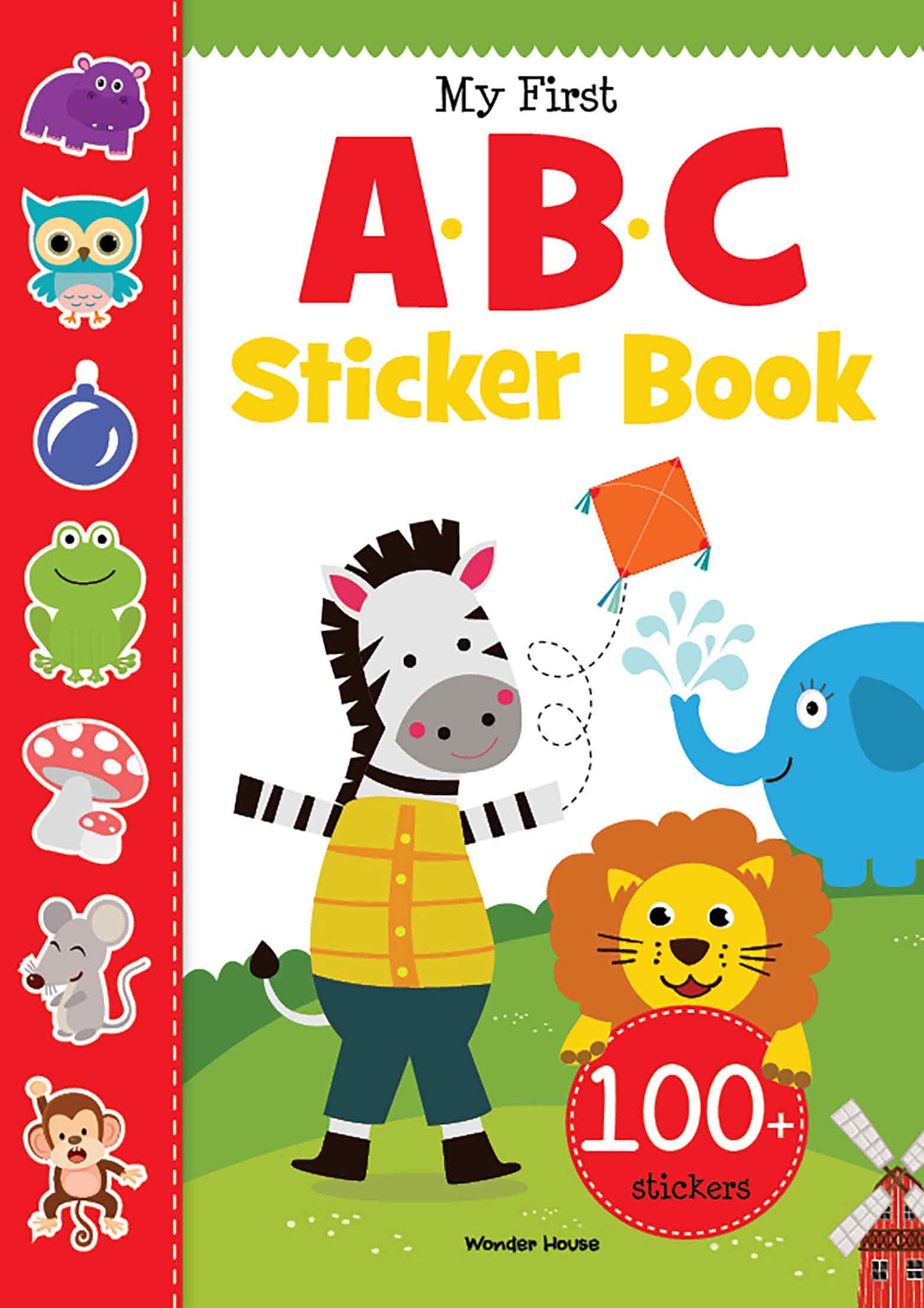 My First ABC Sticker Book: Exciting Sticker Book With 100 Stickers