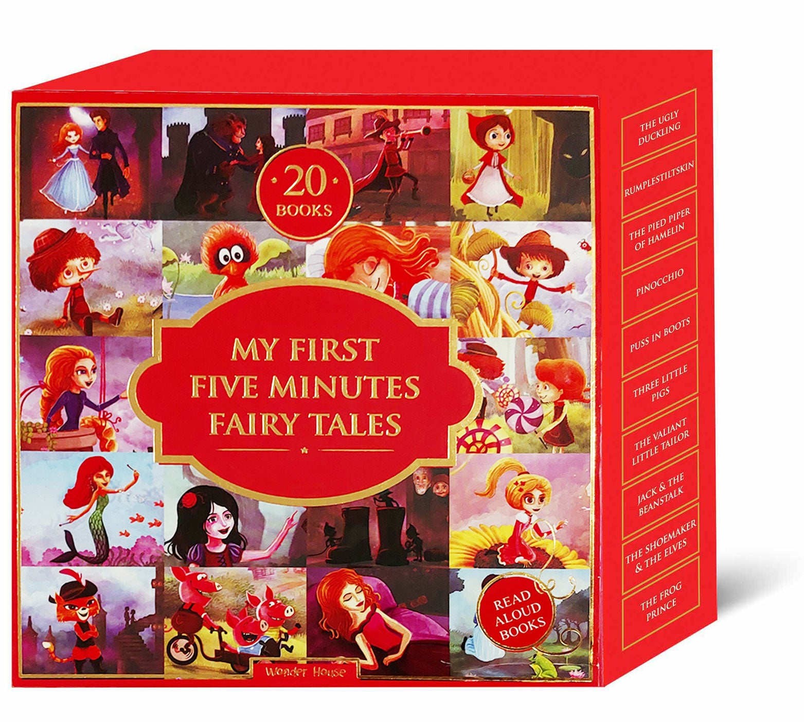 My First Five Minutes Fairy Tales Boxset: Giftset of 20 Books for Kids (Abridged and Retold)