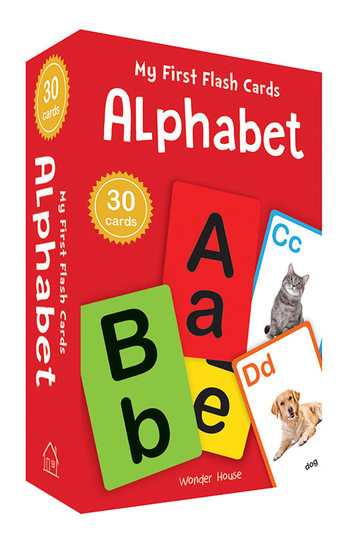 My First Flash Cards Alphabet : 30 Early Learning Flash Cards For Kids ...