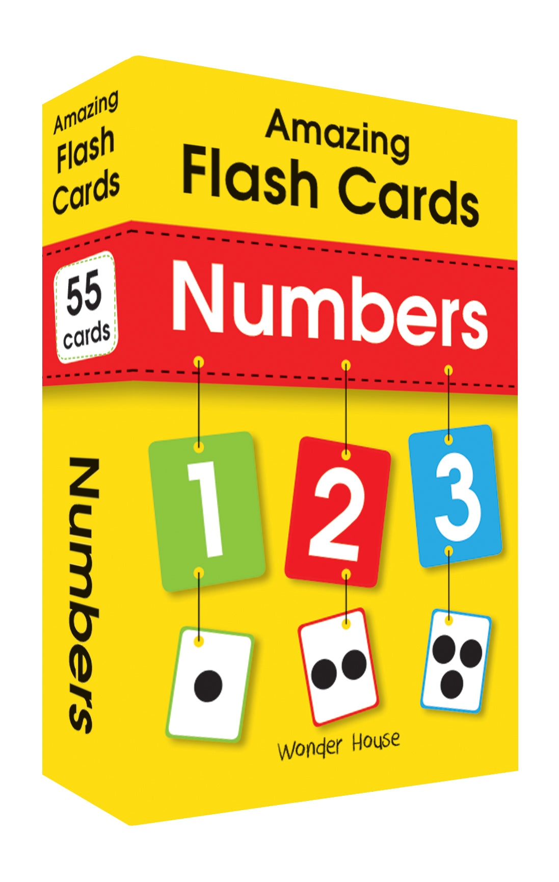 Amazing Flash Cards Numbers: Early Development of Preschool Toddler (55 Cards)