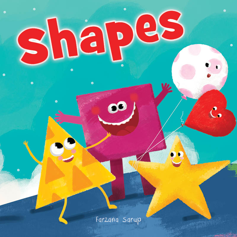 Shapes - Illustrated Book On Shapes