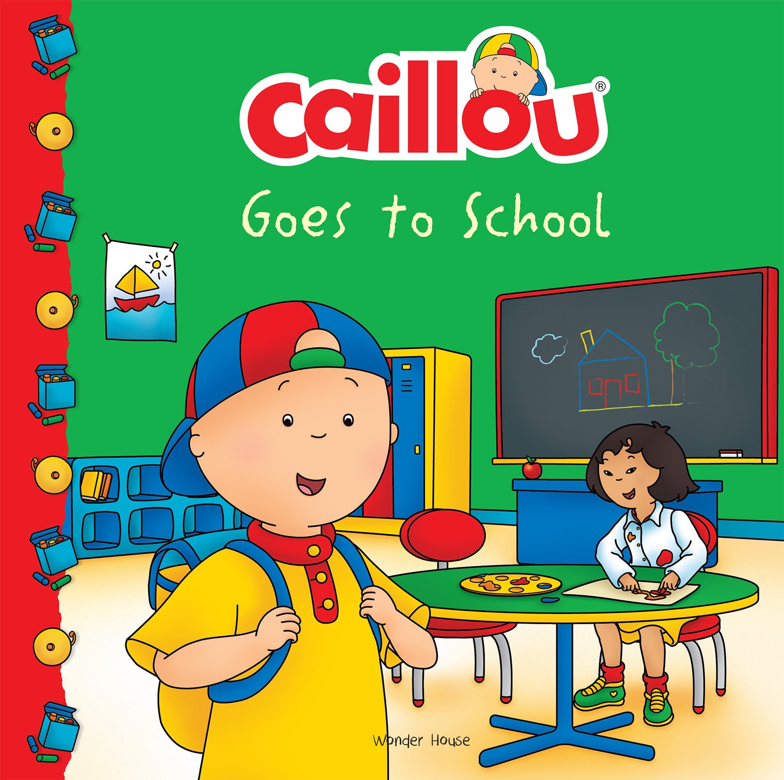 Caillou-Goes to School