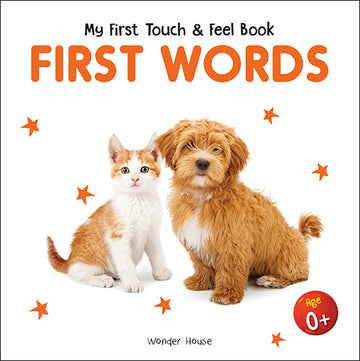 My First Book of Touch And Feel - First Words : Touch And Feel Board Book For Children